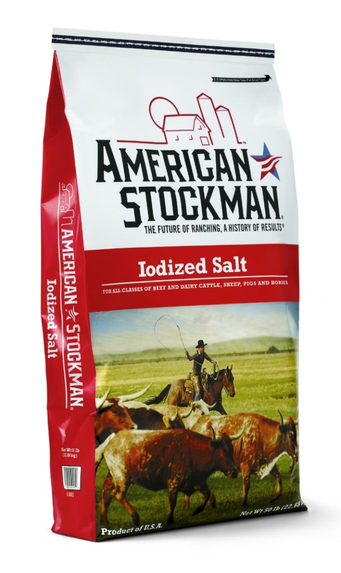 American Stockman Iodized Salt Bag