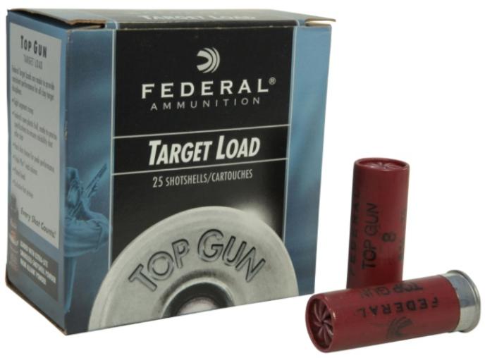 Federal Premium Top Gun Target Load 12 gauge #8 Shotshells