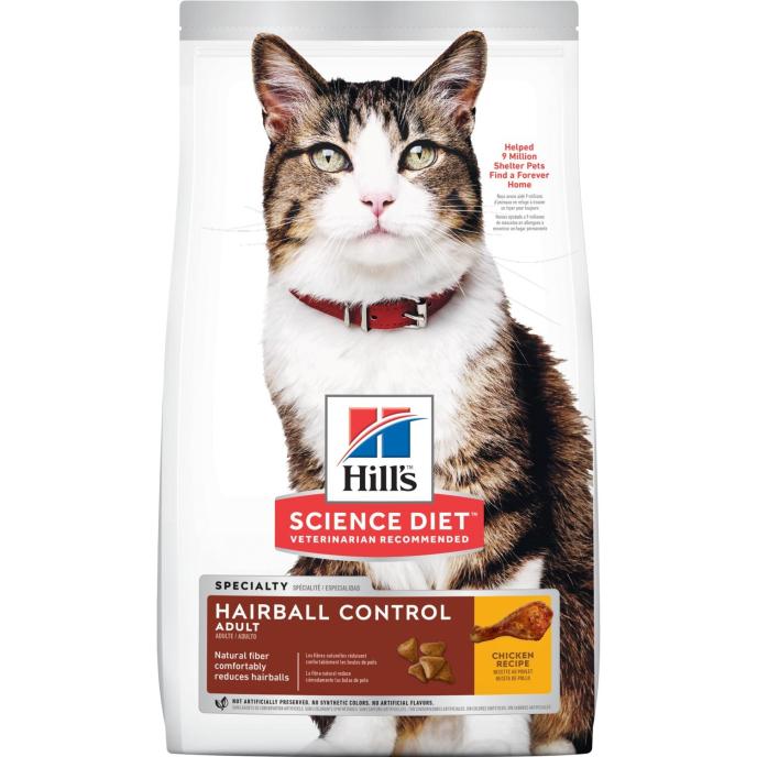 Hill's Science Diet Adult Hairball Control Cat Food