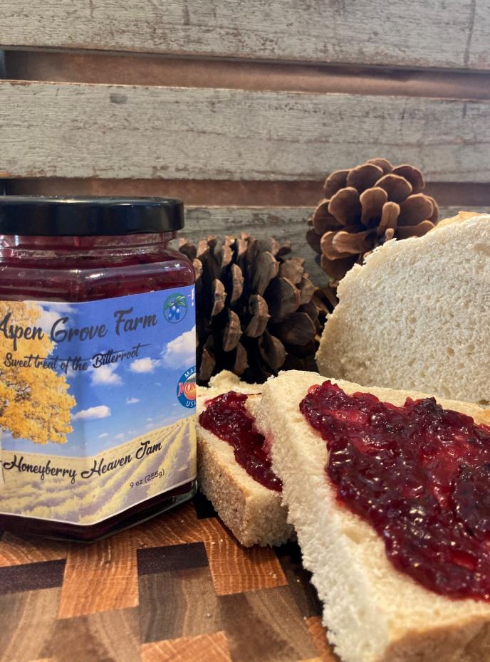 Aspen Grove Farm Honeyberry Heaven Jam