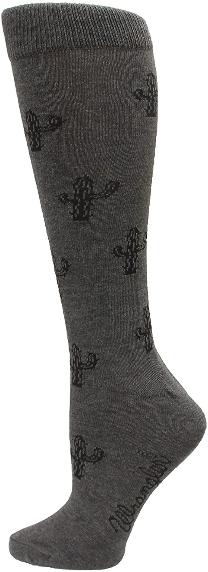 Wrangler Women's Cactus Knee High Sock