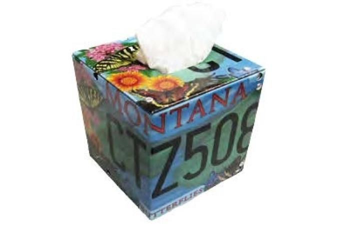 Made in MT Kleenex Box Cover