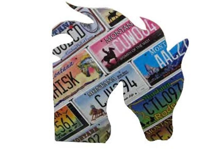 Made in MT Horse Head Silhouette