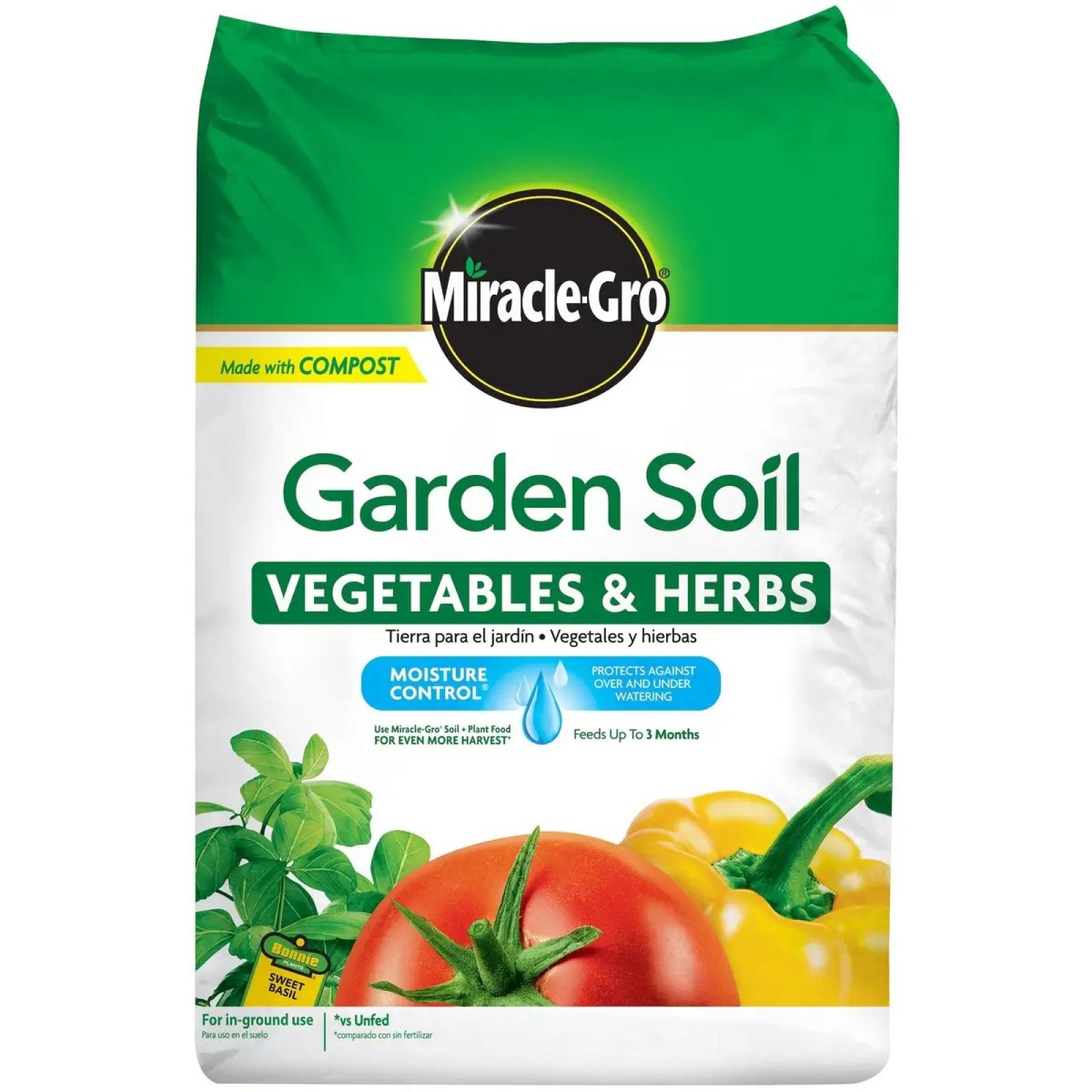Miracle-Gro Vegetables & Herbs Garden Soil