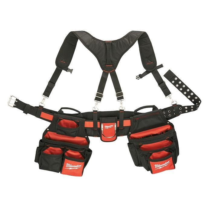 MILWAUKEE Contractor Work Belt w/ Suspension Rig