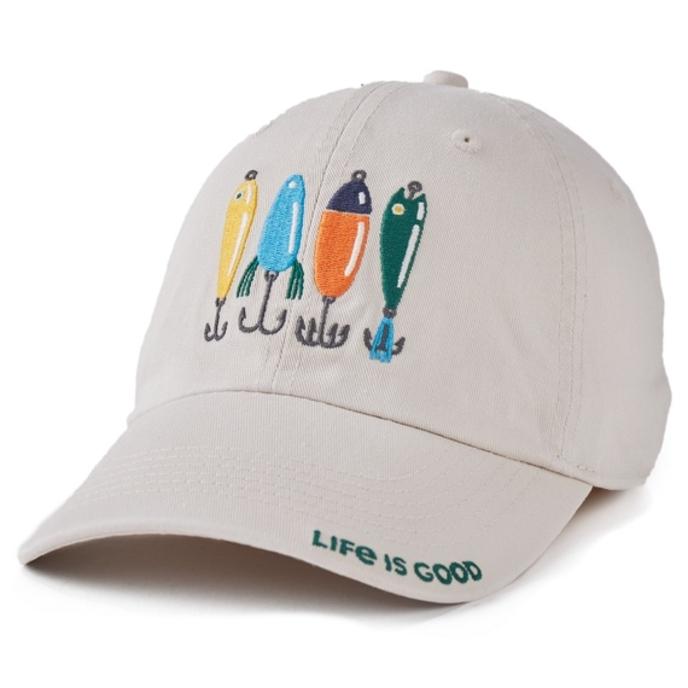 Life Is Good Diversified Portfolio Fishing Chill Cap