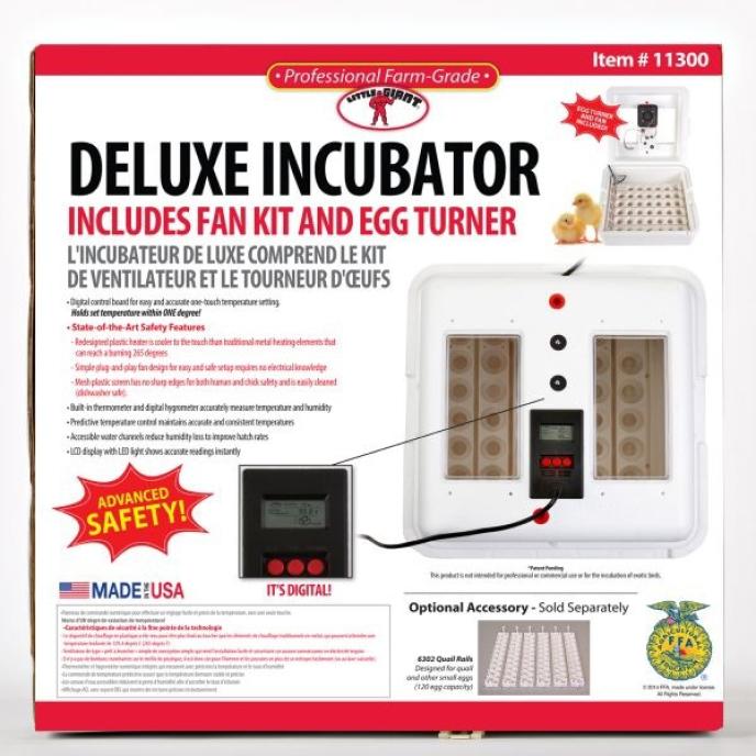 Little Giant Deluxe Incubator with Egg Turner