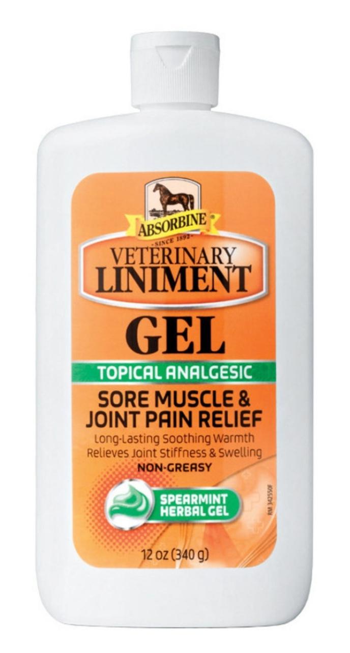 Vet Liniment Gel 12 oz