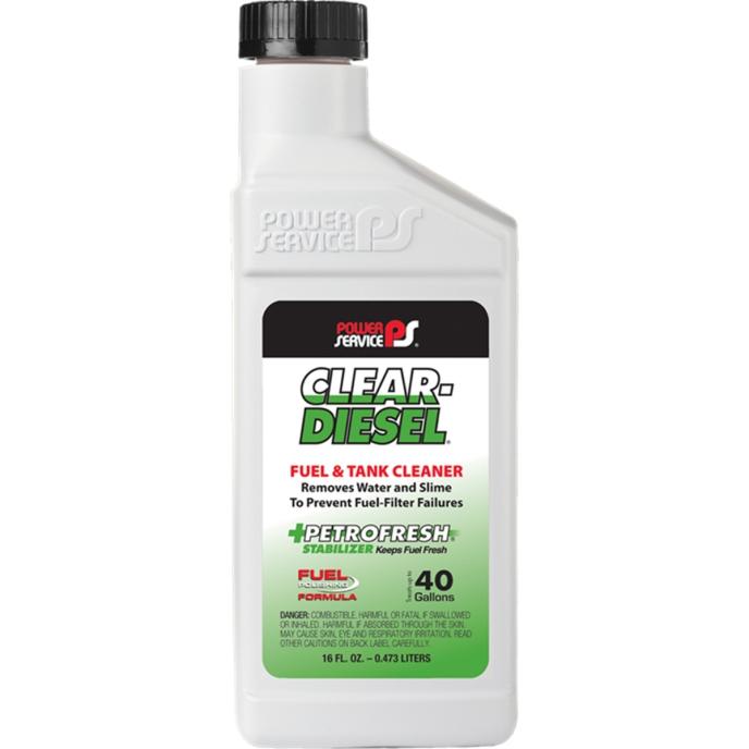 Clear Diesel Fuel Supplement Fuel & Tank Cleaner
