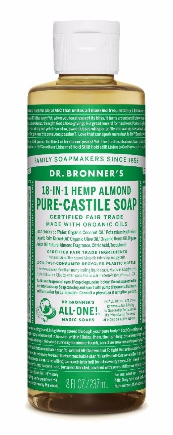 Dr. Bronner's Liquid Castille Soap