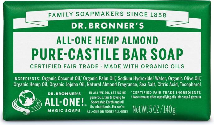Dr. Bronner's Solid Castille Soap Bar