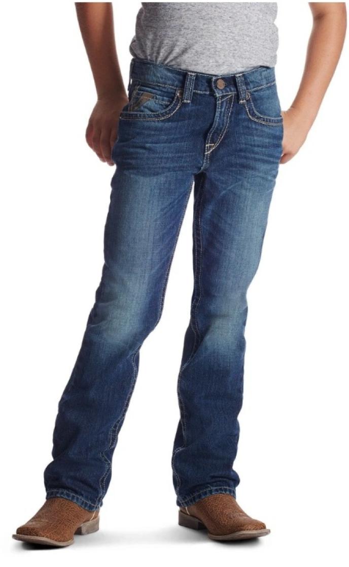 Ariat Boys B5 Slim Boundary Stackable Straight Leg Jean