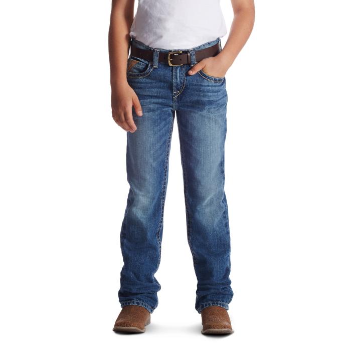 Ariat Boys B4 Relaxed Boundary Boot Cut Jean