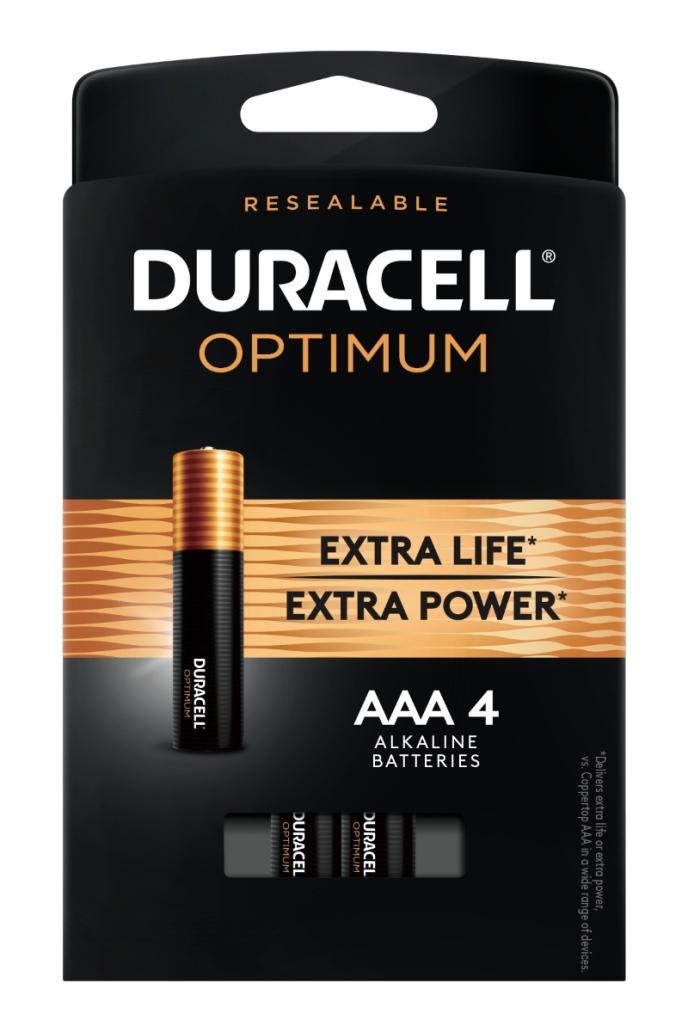 Duracell Optimum AAA Batteries
