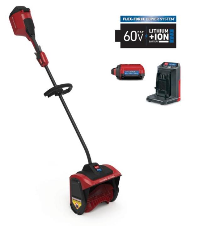 Toro 60-Volt Battery Cordless Electric Snow Shovel with Battery & Charger