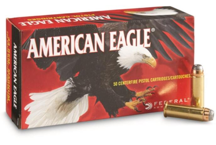 Federal Premium American Eagle .44 Remington Magnum 240 Grain Jacketed Hollow Point