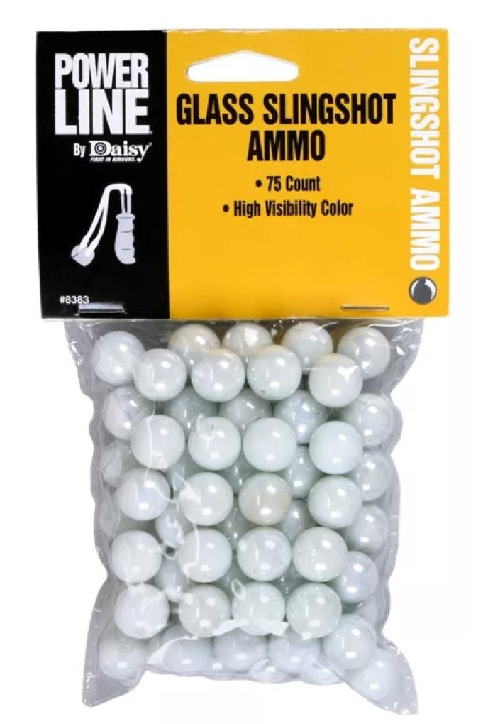 Daisy PowerLine ½ inch Glass Slingshot Ammo
