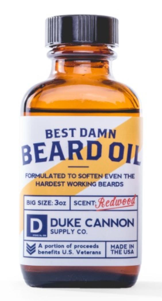 Duke Cannon Best Damn Beard Oil