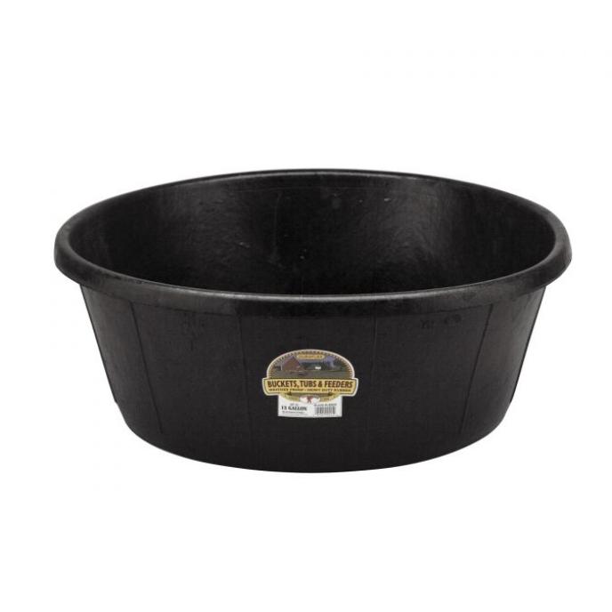 Little Giant 15 Gallon Heavy-Duty Rubber Tub