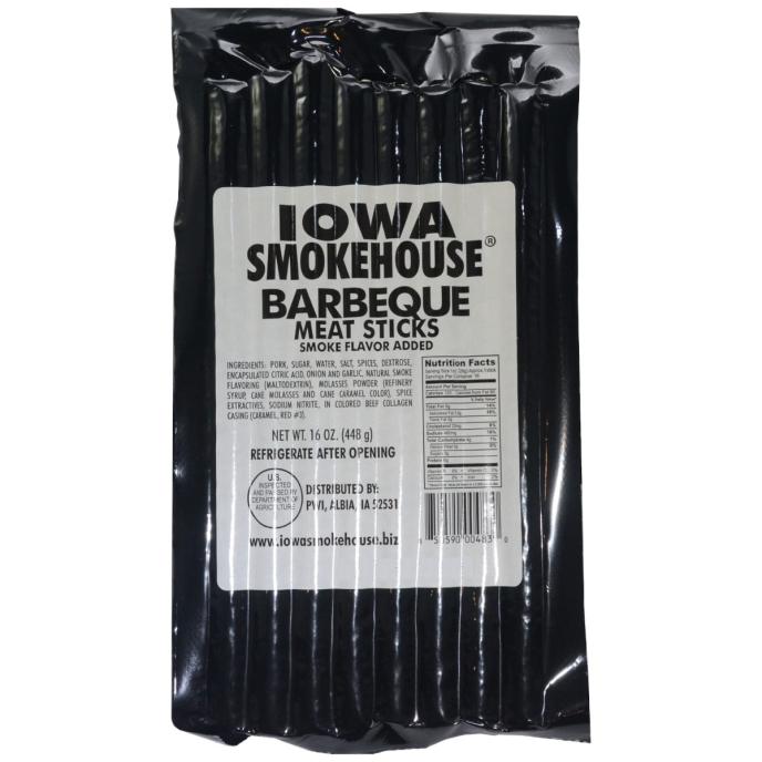 Iowa Smokehouse BBQ Meat Sticks