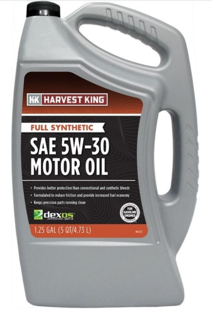 Harvest King Full Synthetic SAE 5W-30 Motor Oil