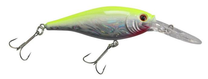 Berkley Flicker Shad Slick Chartreuse Pearl