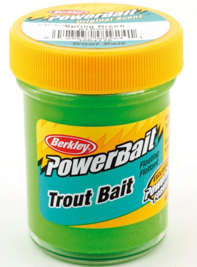 Berkley PowerBait Trout Bait Chartreuse