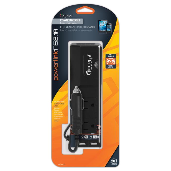 PowerUp! Charge On™ 175W Power Inverter