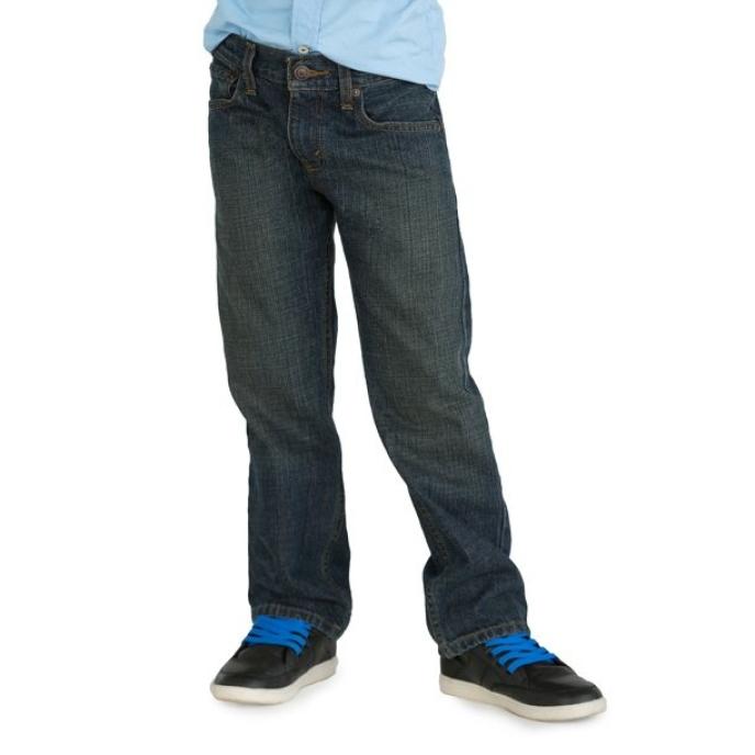 Signature by Levi Strauss & Co. Boy's Straight Fit Jeans