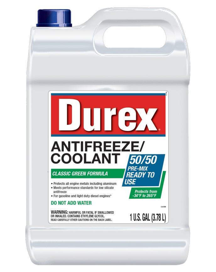 Durex® Classic Green Formula 50/50 Antifreeze/Coolant