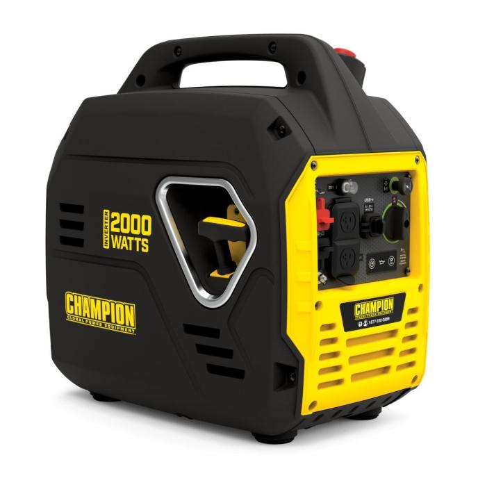 Champion 2000-Watt Inverter, generator