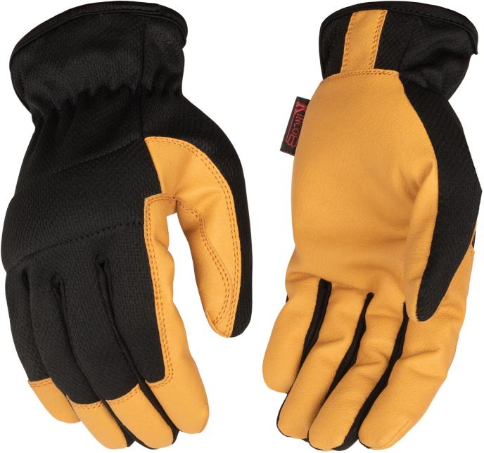 Kinco KincoPro Breathable Light-Duty Black Synthetic Gloves
