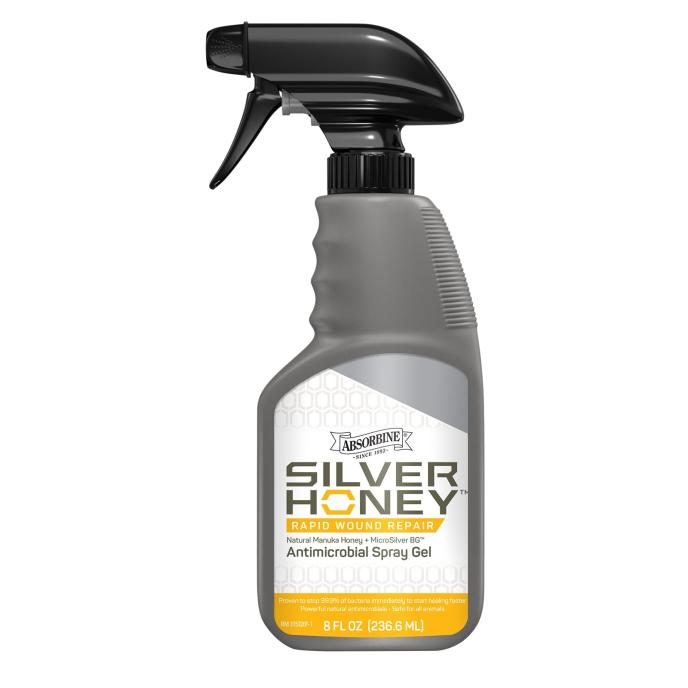 Absorbine Silver Honey Rapid Wound Repair Spray Gel