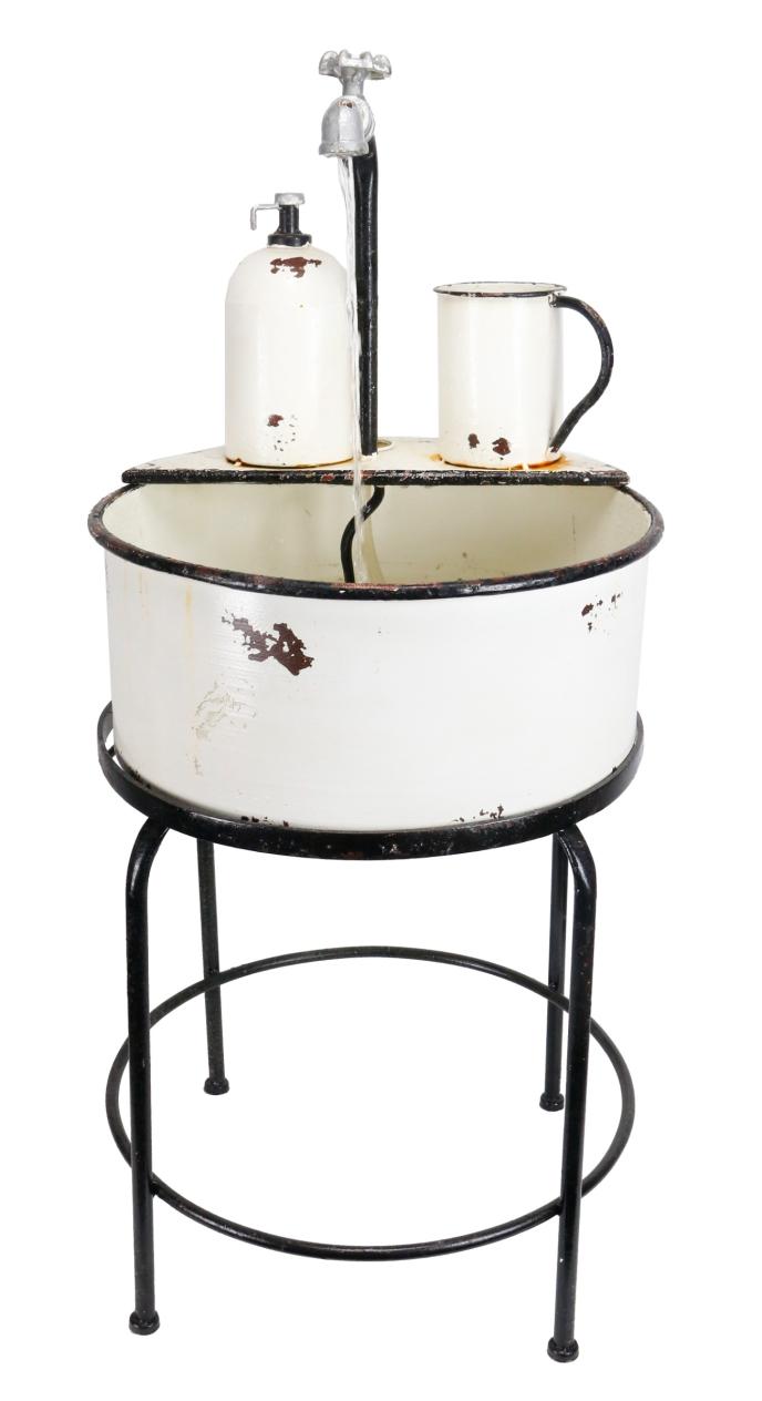 Alpine Outdoor Vintage Sink Fountain