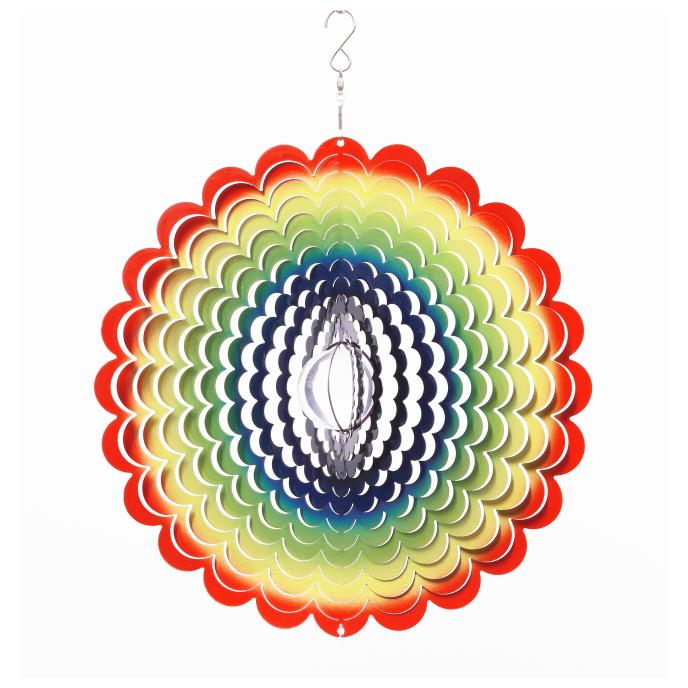 Alpine Flower Shape Wind Spinner