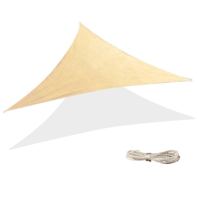 Backyard Expressions Triangle Sun Shade Sail