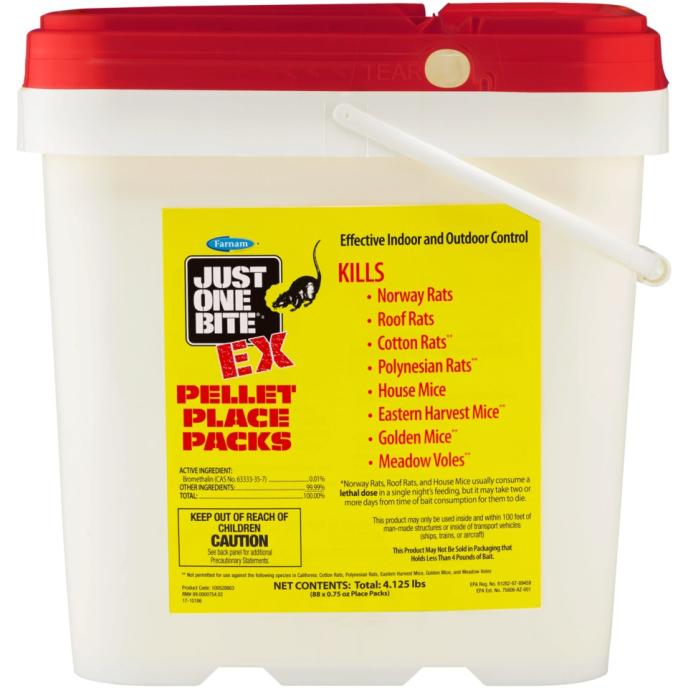 Farnam Just One Bite Ex Pellet Place Packs