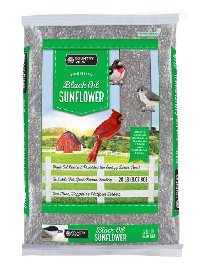 Country View Black Oil Sunflower