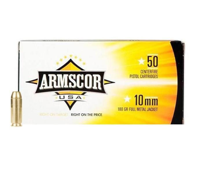 Armscor USA 10MM 180 GR FMJ Ammunition