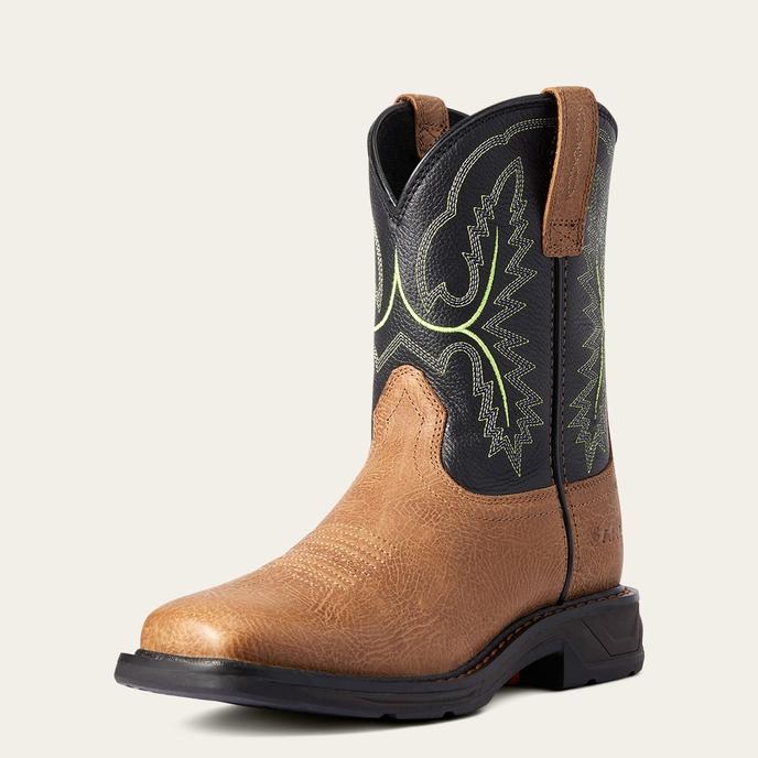 Ariat Boy's WorkHog XT Wide Square Toe Boot