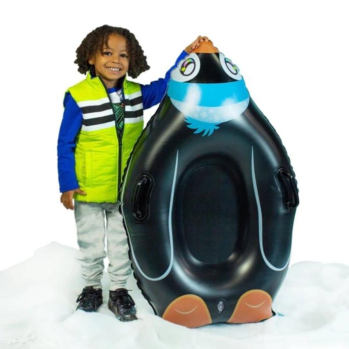 Inflatable Penguin Snow Sled SnowCandy