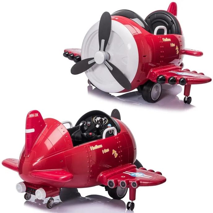 Children's Electric Car Four-wheeled Kids Airplane Vehicles Outdoor Toy