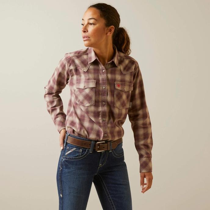 Ariat FR Oakley Retro Fit Snap Work Shirt